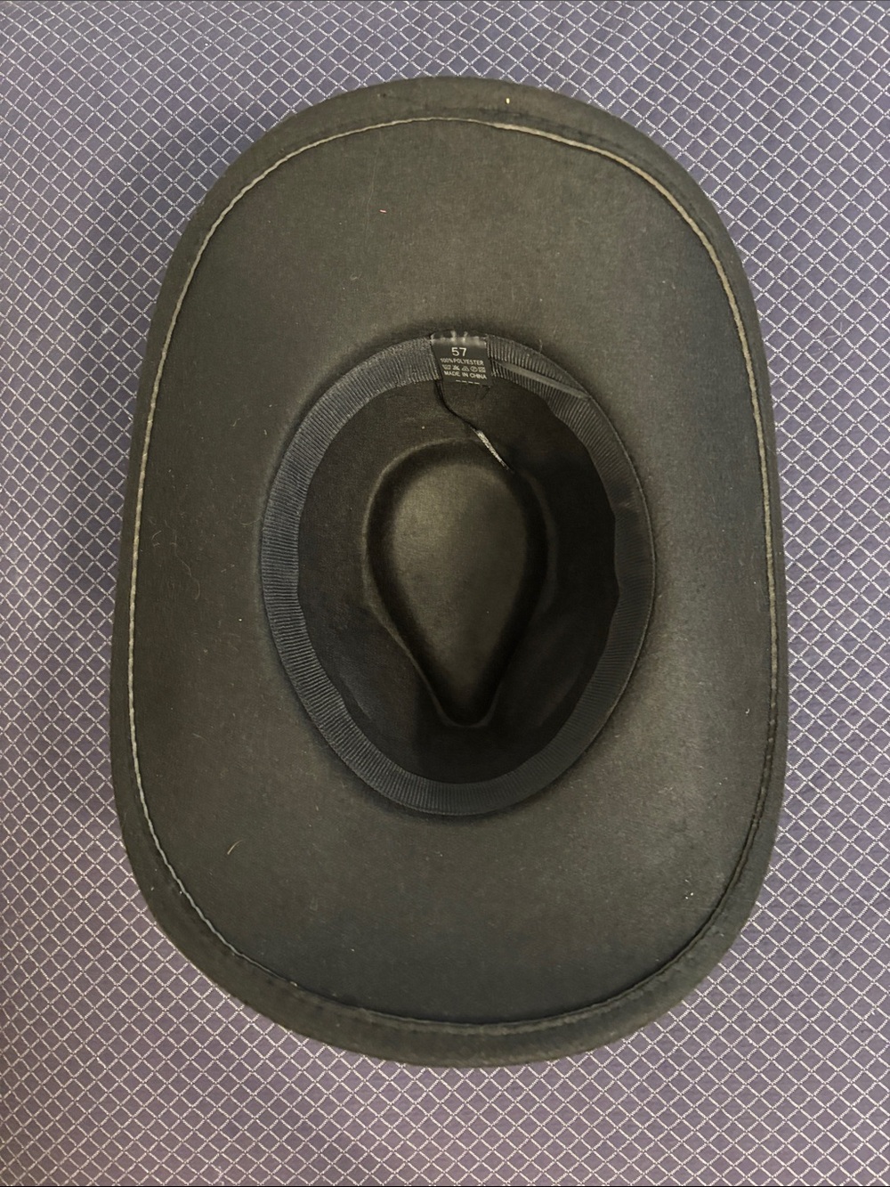 Women's Black Rhinestone Cowboy Hat - Picture 4 of 4